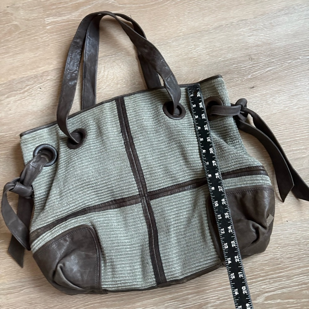 KOOBA Woven Oversized Slouch Shoulder Bag - Picture 3 of 11